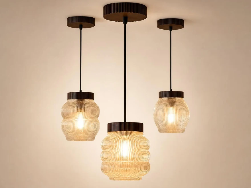 Kaplja — viseća lampa sa toplim difuzorom