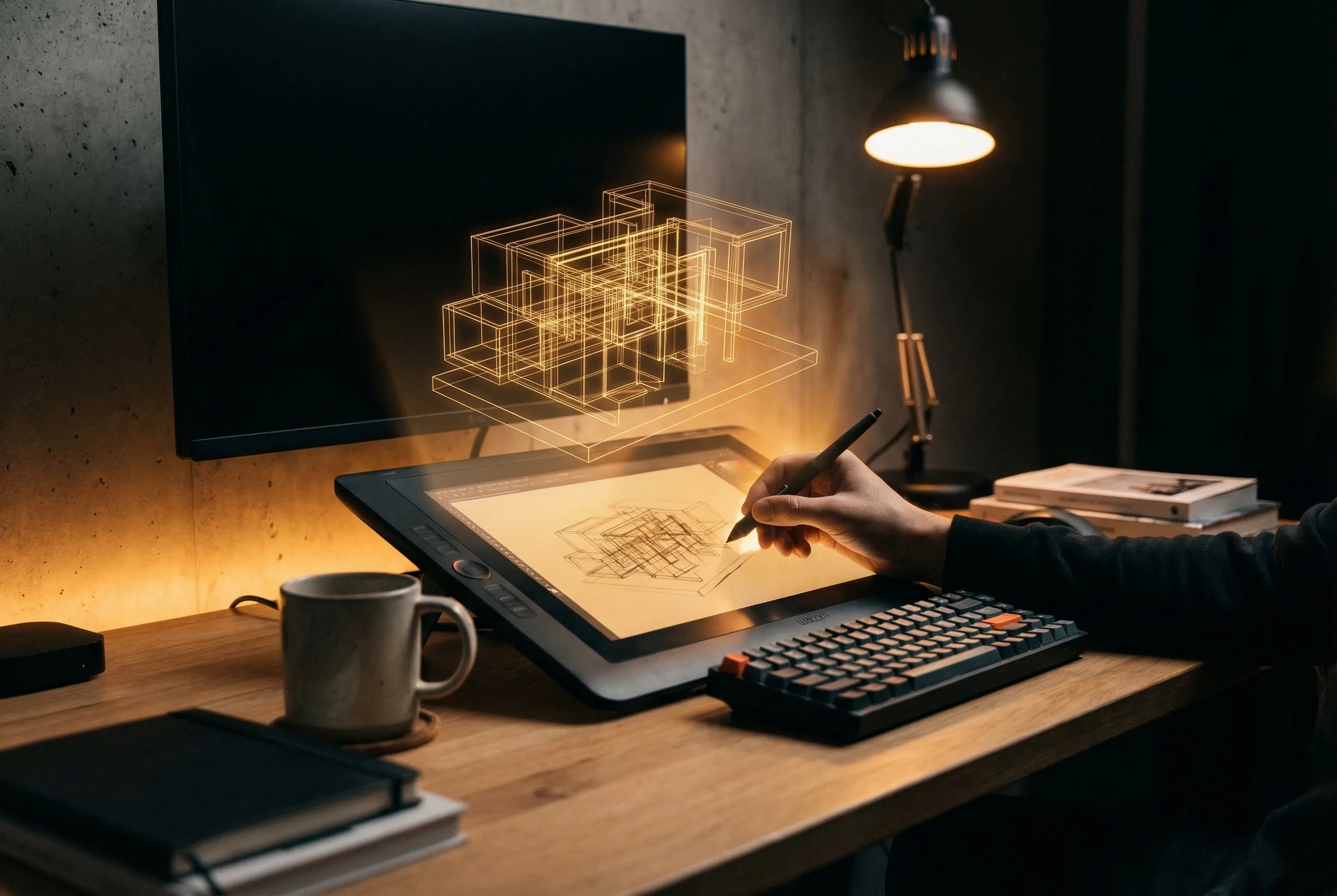 AI dizajn proces — od ideje do objekta