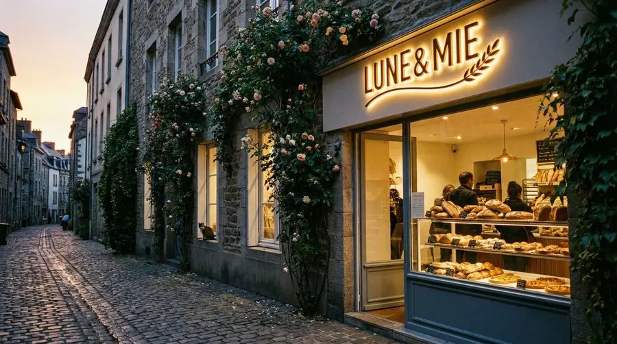 LED reklama za pekare