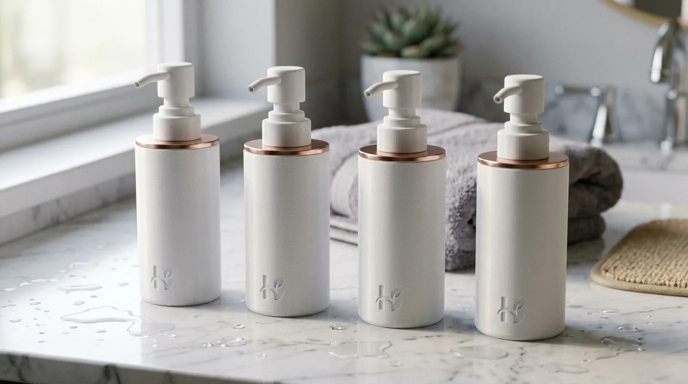 Dispensadores de amenidad personalizados para hoteles