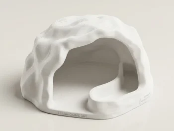 Skriveni deo za terarijum — Ručno izrađen reptilni sklonište