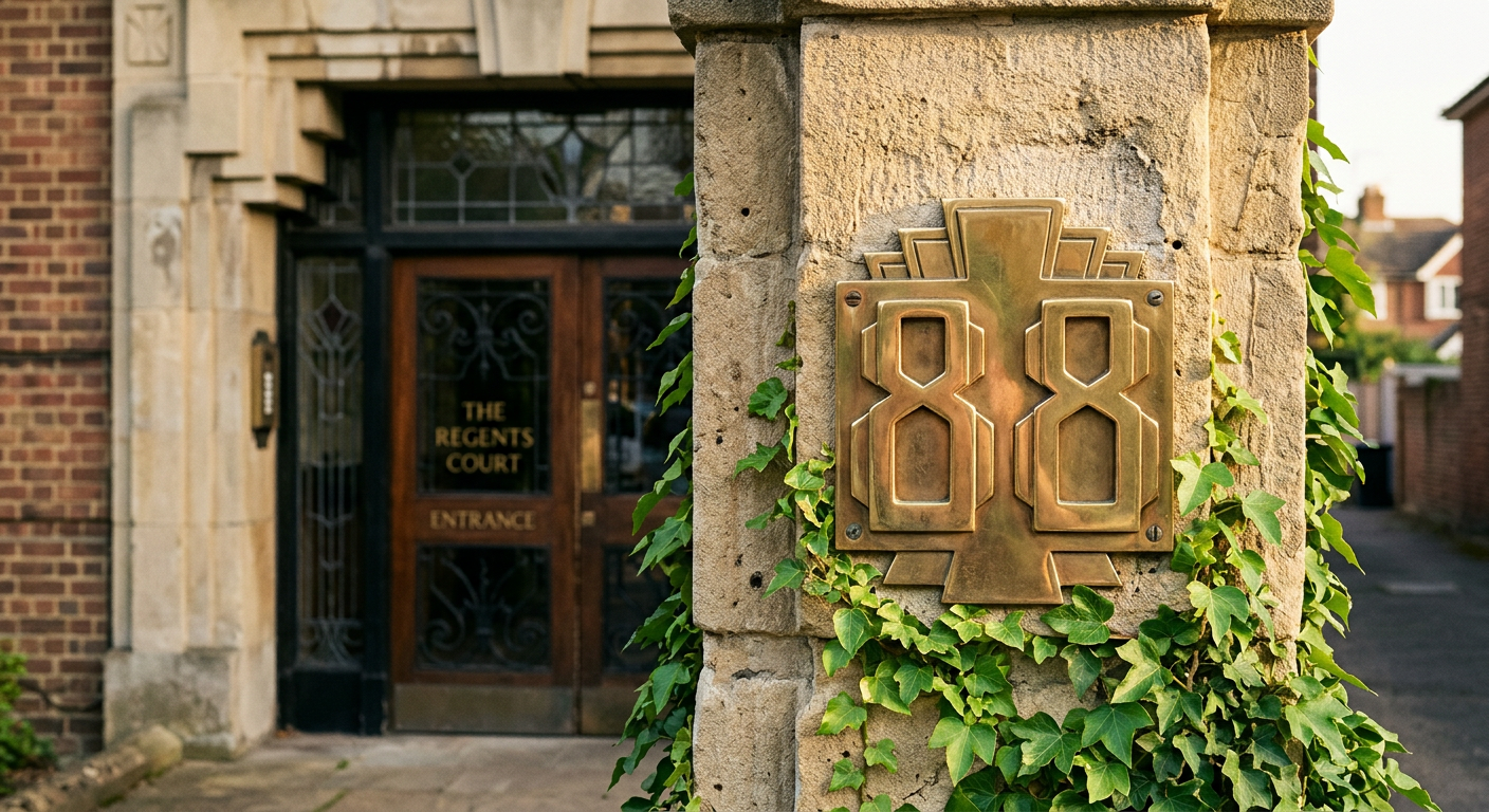 Art Deco kućni broj 88